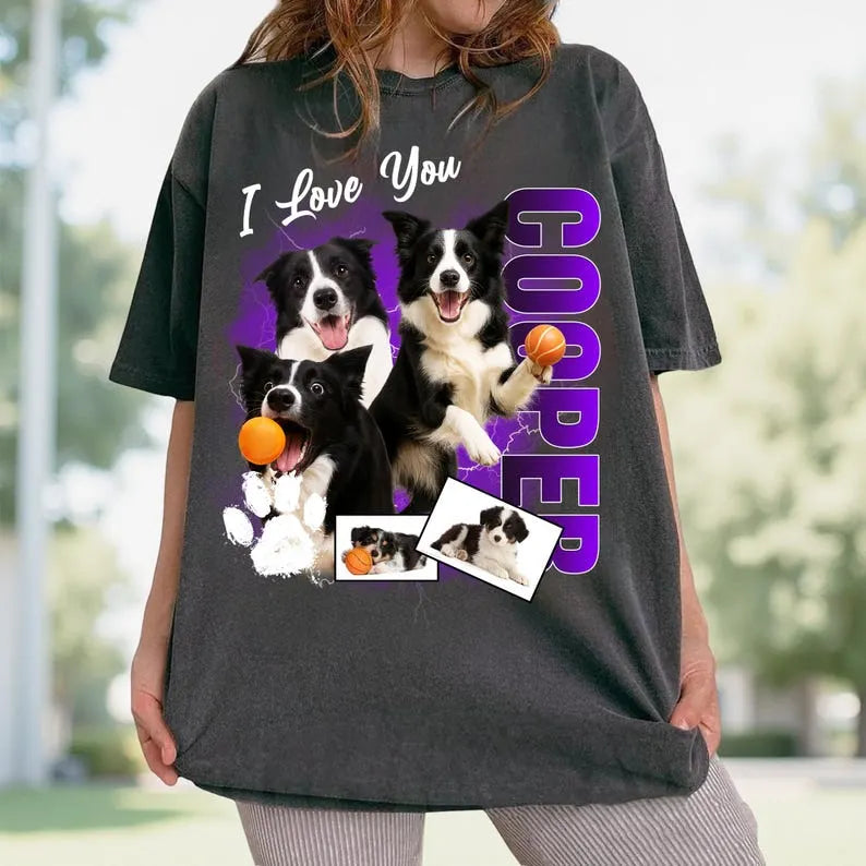 Custom Dog Bootleg Shirt, Custom Dog T-Shirt Sweatshirt Hoodie