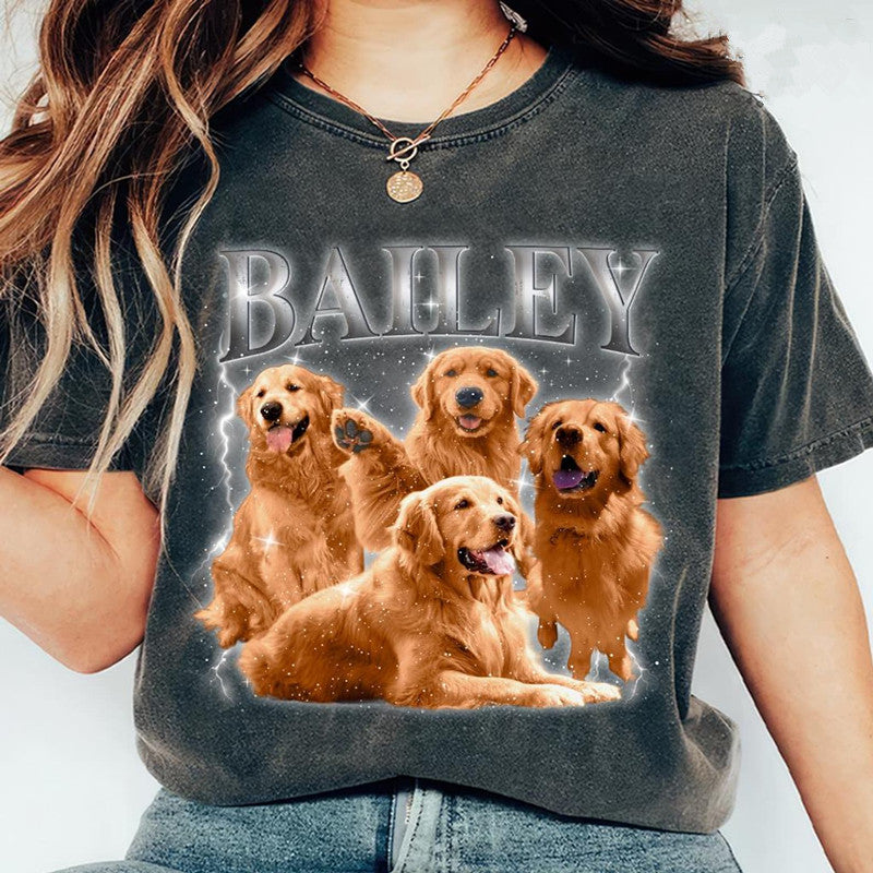 Custom Bootleg Rap Tee Dog Tee Hip Hop Printing T-shirt Sweatshirt Hoodie