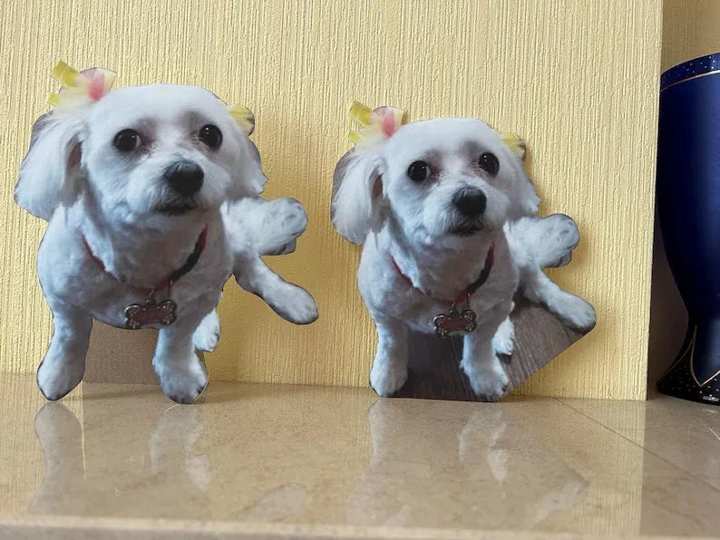 Custom Pet Cardboard Cutouts, Lifesize Cut Out, Wedding Favor