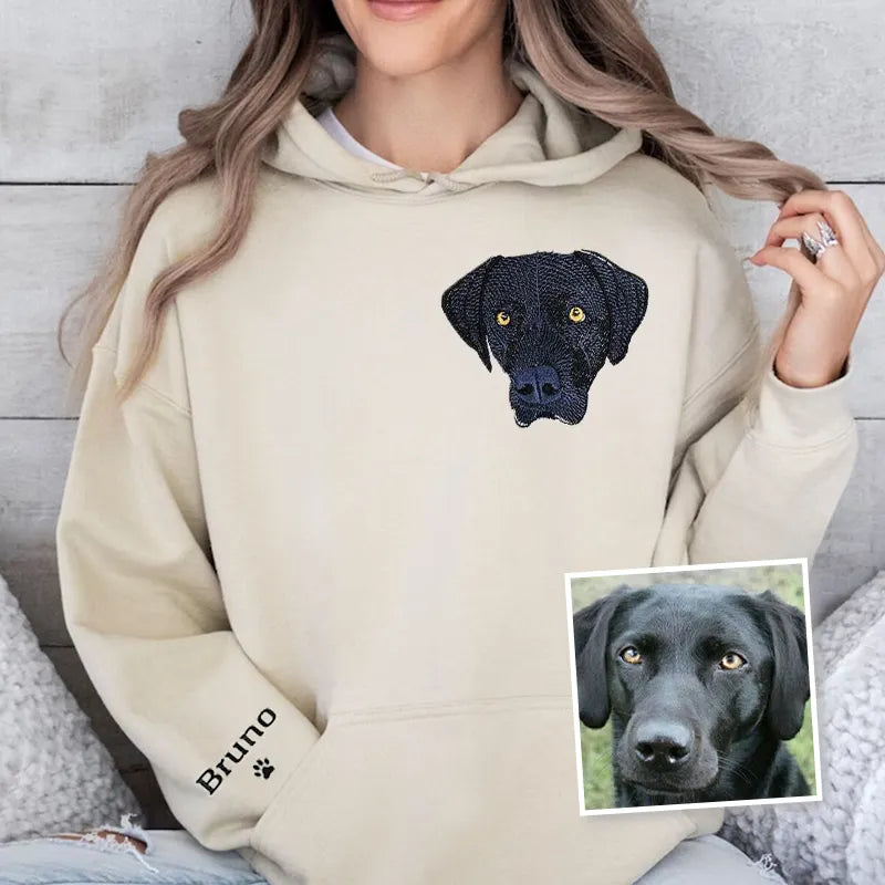 Labrador Lover Custom Embroidered Sweatshirt Hoodie T-shirt