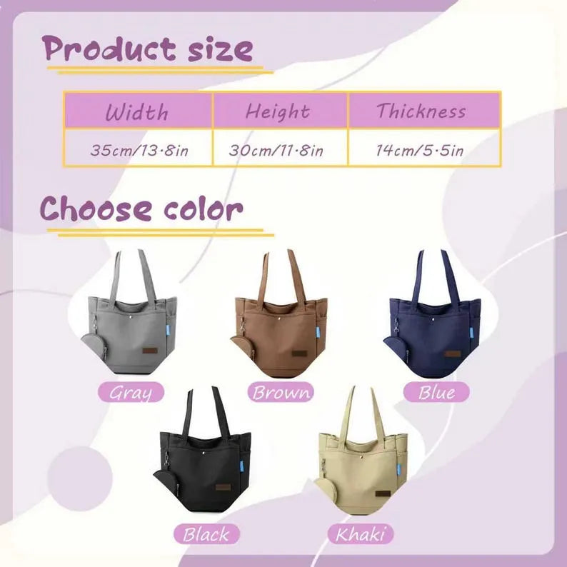 Custom Pet Portrait Tote Bag - Personalized Canvas Bag with Pet Name