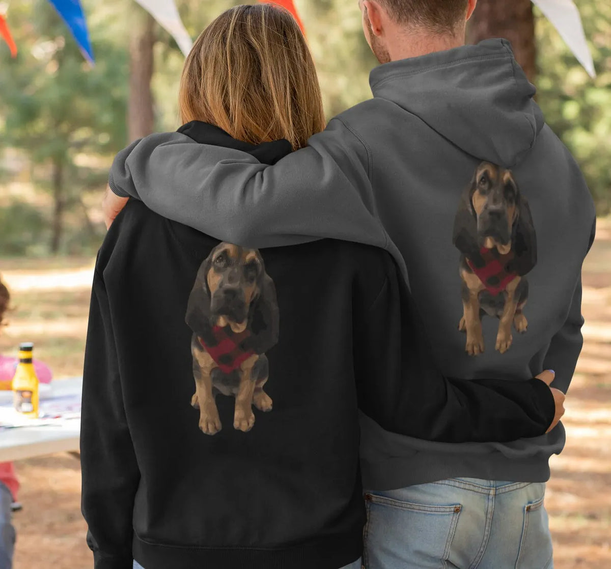 Custom Pet Photo Dog Hoodie Personalized Pet Photo Print Sweatshirt Hoodie