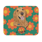 Custom Pet Photo Mouse Pad , Pet portrait Mouse Pad, Pet Lover Gift