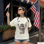 Cat Lover 4th Of July Shirt, Patriotic Cat Shirt, Independence Day Graphic Tee