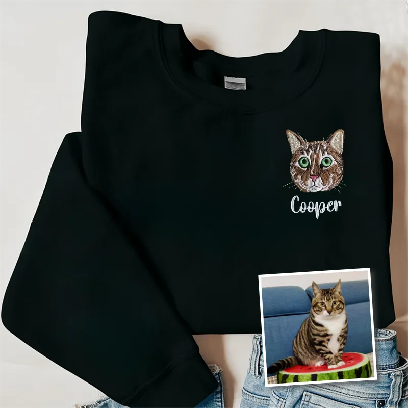 Dragon Li Cat Lover Custom Embroidered Sweatshirt Hoodie T-shirt