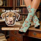 Custom Pet Photo Socks Personalized Pet Socks