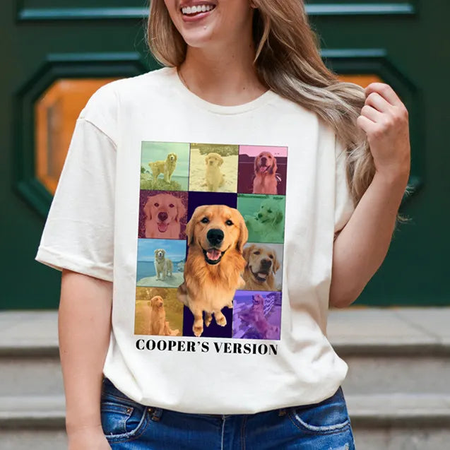 Customizable Eras Sweatshirt, Eras Tour Gift for Dog Mom, Personalized Print Sweatshirt