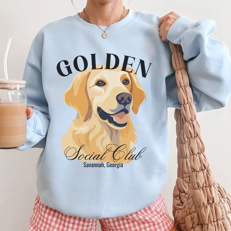 Custom Pet Photo & Breed or Name Sweatshirt Hoodie T-shirt