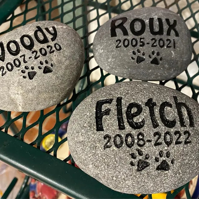 Personalized Pet Memorial Stone Dog or Cat