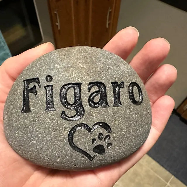 Personalized Pet Memorial Stone Dog or Cat