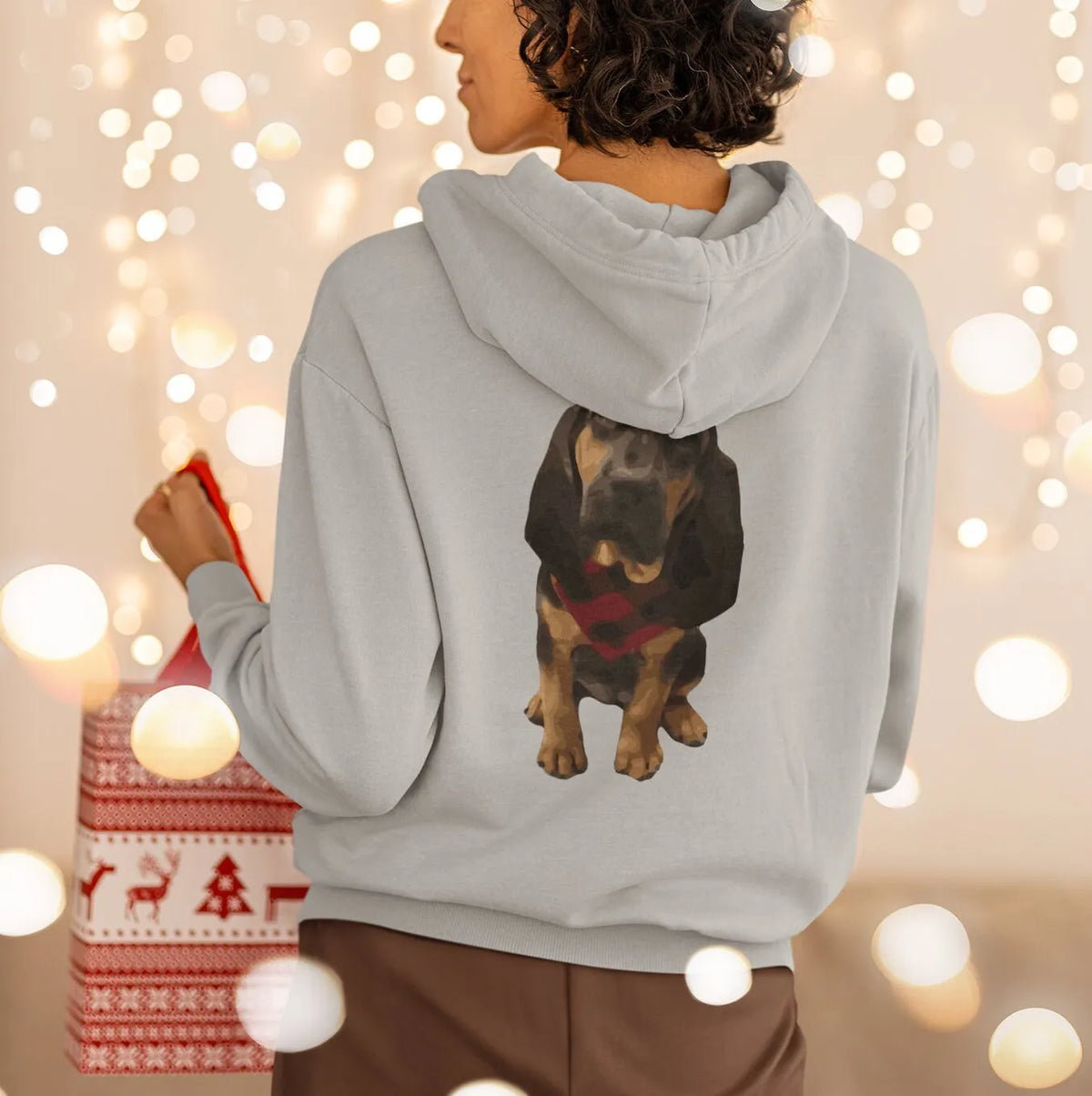 Custom Pet Photo Dog Hoodie Personalized Pet Photo Print Sweatshirt Hoodie