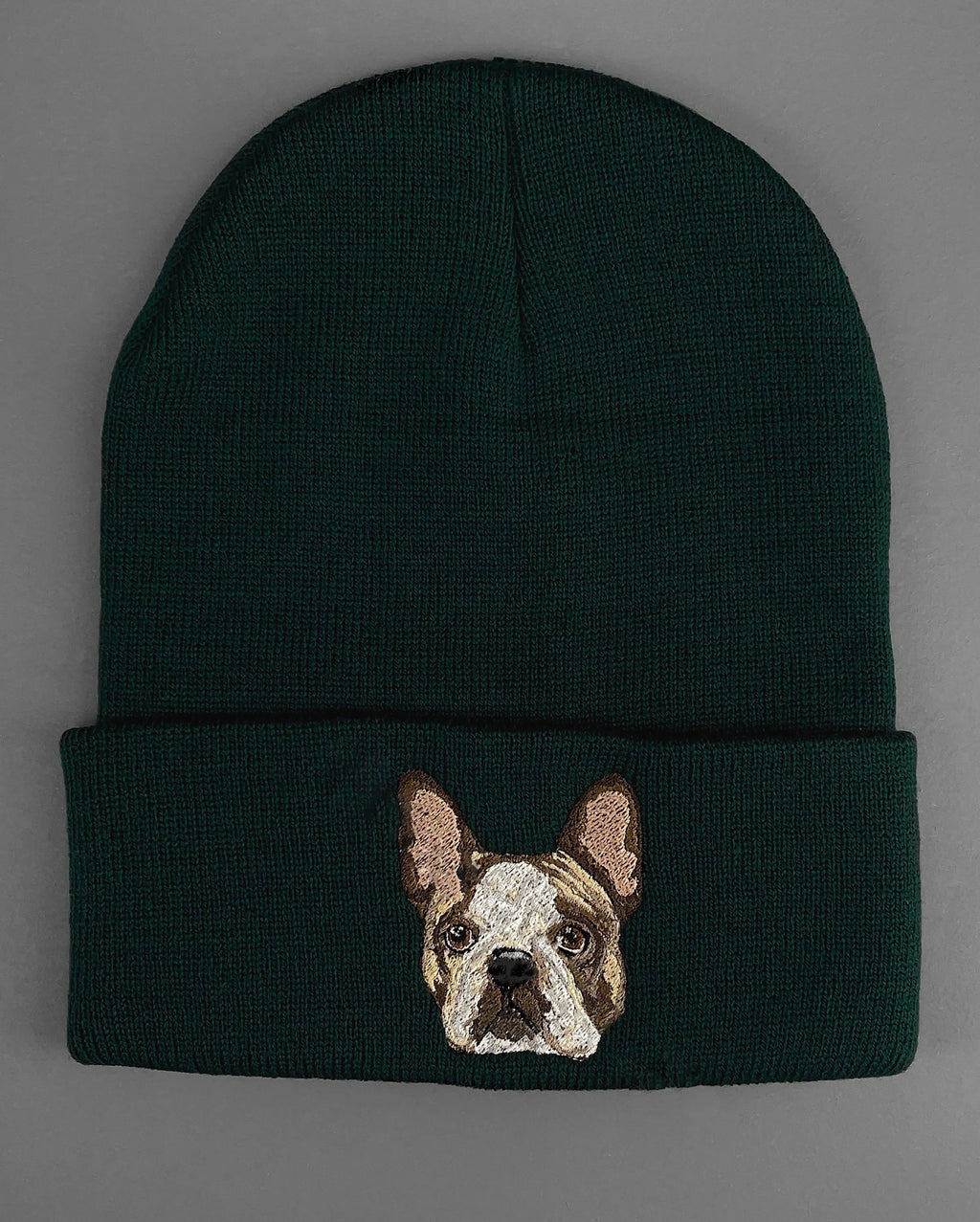 Custom Pet Face Embroidered Beanie Winter Beanie Hat