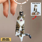 Personalized Keychain - Gift For Pet Lover - Upload Your Photo Acrylic Keychain