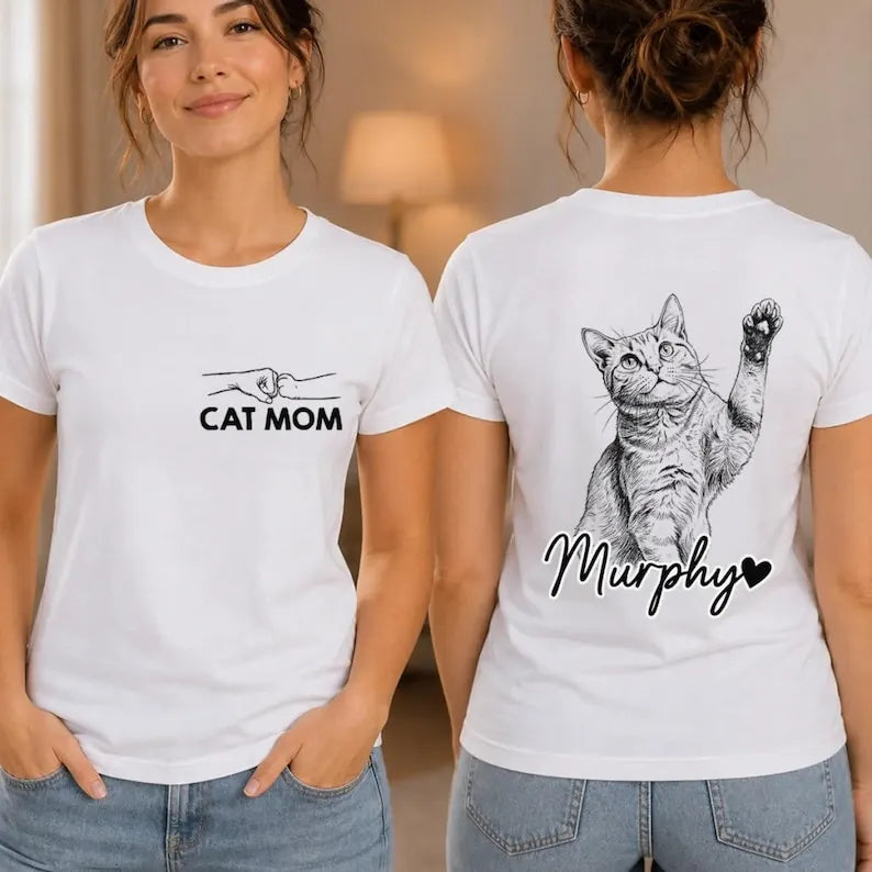 Custom Dog Dad Photo T-shirt, Father's Day Shirt For Dog Dad