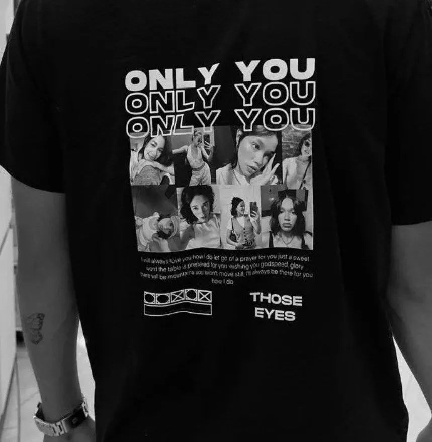 Unique Custom Photo Tee 💗 Crewneck 💗 Hoodie-For Valentine's Day Gift
