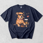 Custom Dog Drinking Beer Shirt, Pet Lover Gift