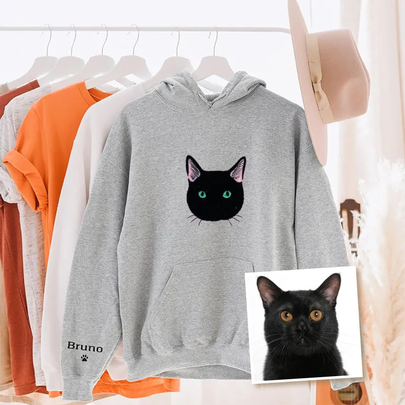 Bombay Cat Lover Custom Embroidered Sweatshirt Hoodie T-shirt
