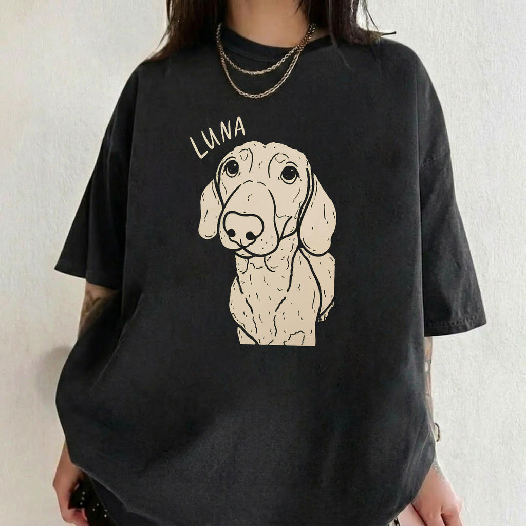 Modernes Portrait-Shirt