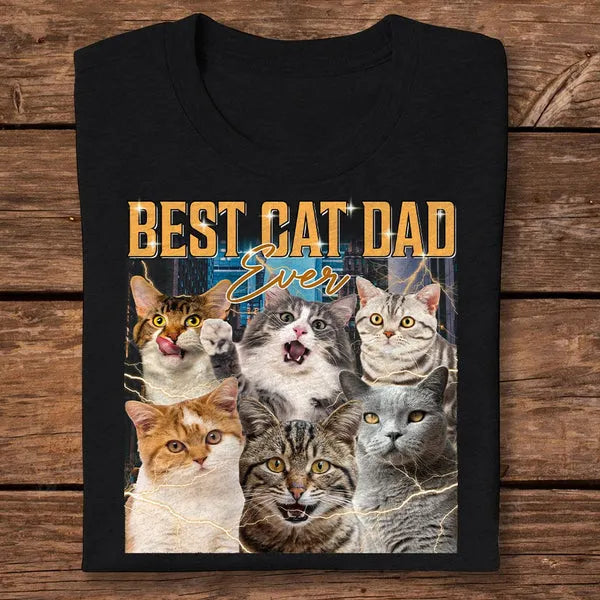 Custom Face Portrait Photo Vintage Style Shirt Pet Printing Shirt, 90s Shirt