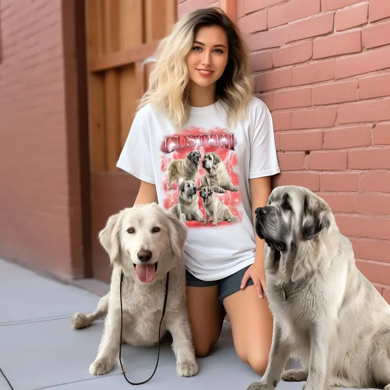 Custom Bootleg Rap PET Shirt Vintage Graphic 90s T-shirt Sweatshirt Hoodie