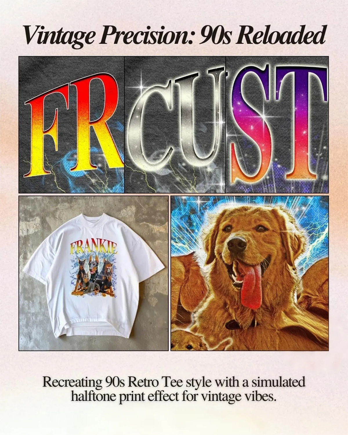 Vintage Pet Tee & Sweatshirt & Hoodie - Custom Photo & Name Shirt