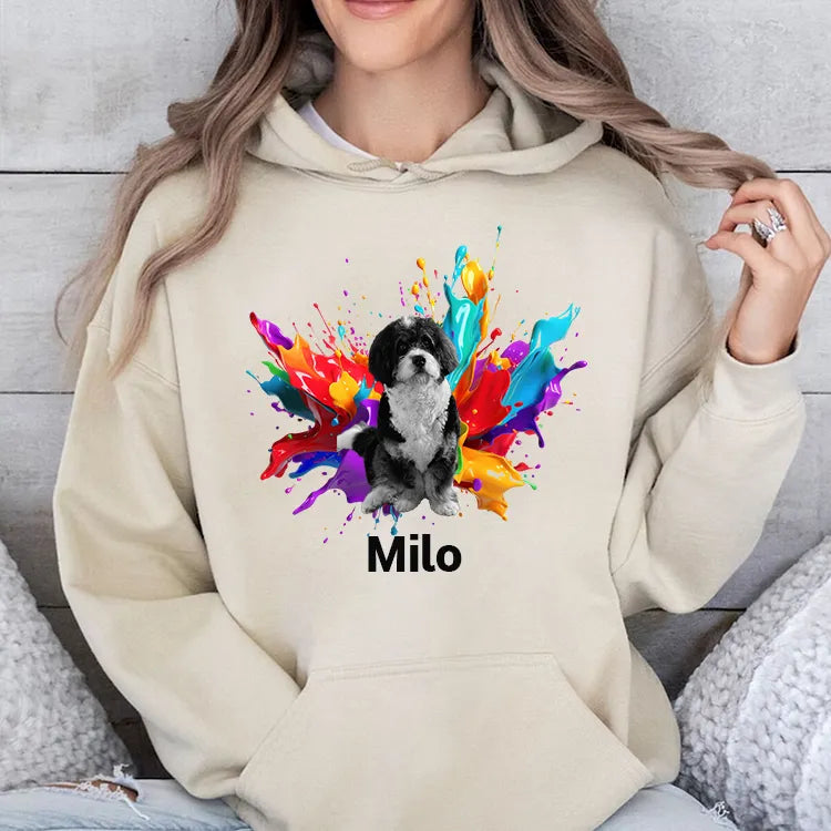 Custom Your Pet Photo Print Hip Hop Rap Legend T-shirt Sweatshirt Hoodie