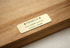 Custom Pet Portrait Memorial Urn Plaque, Personalized Memorial Plate, Name Tag