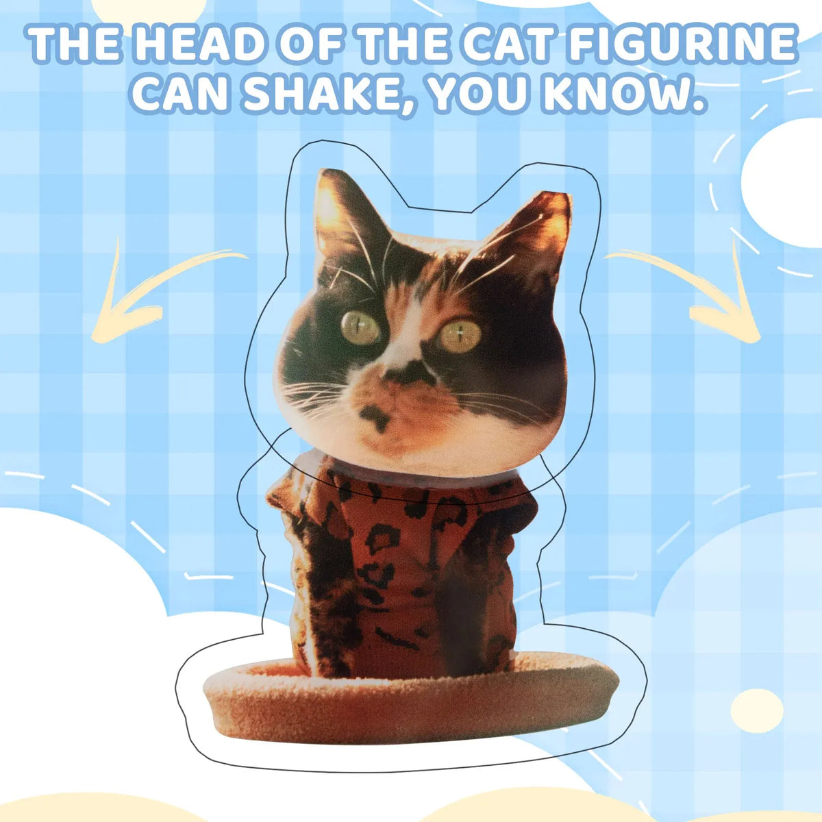 Custom Pet Bobblehead Ornament