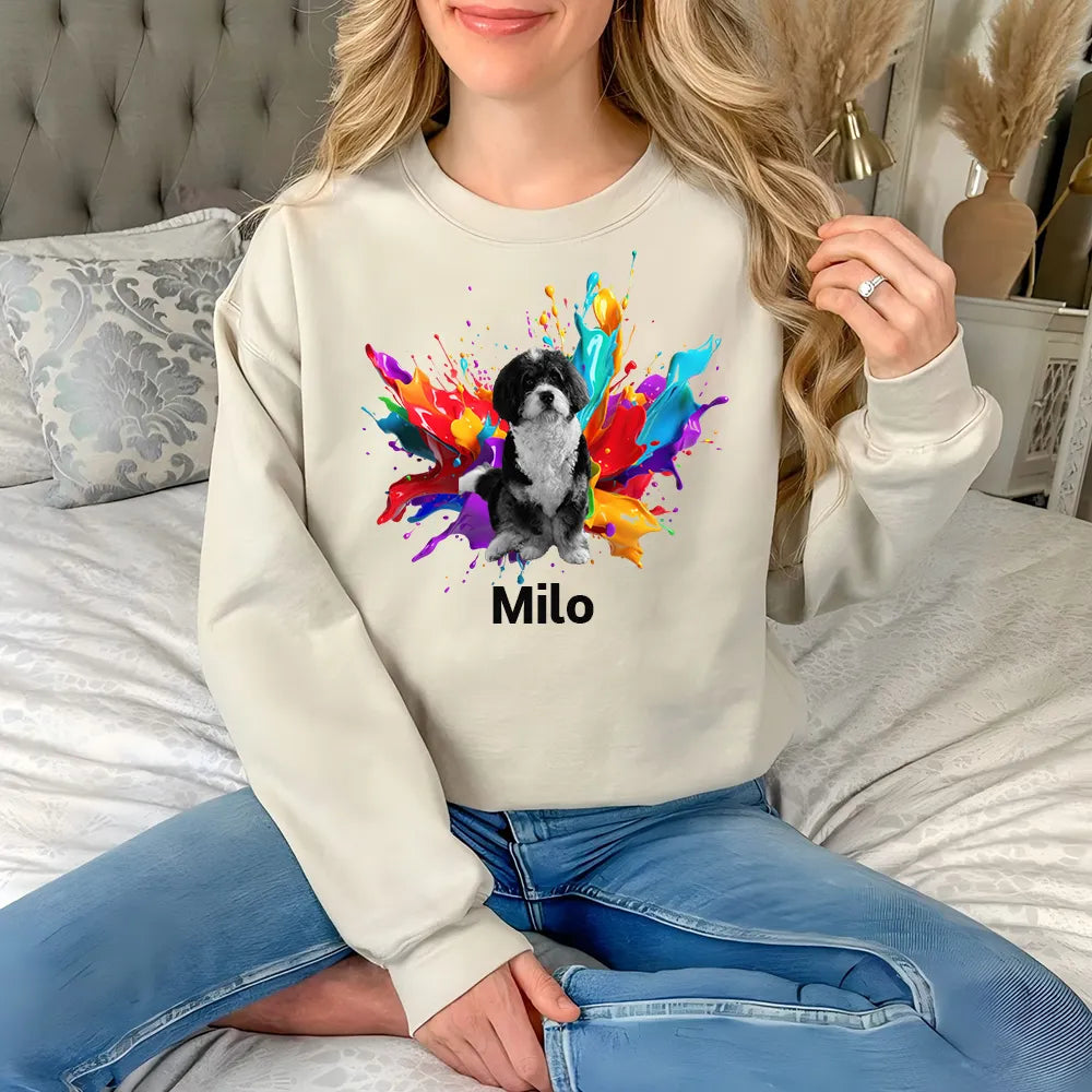 Custom Your Pet Photo Print Hip Hop Rap Legend T-shirt Sweatshirt Hoodie