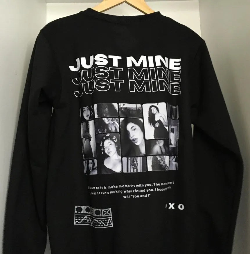 Unique Custom Photo Tee 💗 Crewneck 💗 Hoodie-For Valentine's Day Gift