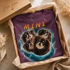 Custom Retro Bootleg Pet Shirt – Summer Ocean Beach Vibe Personalized Tee