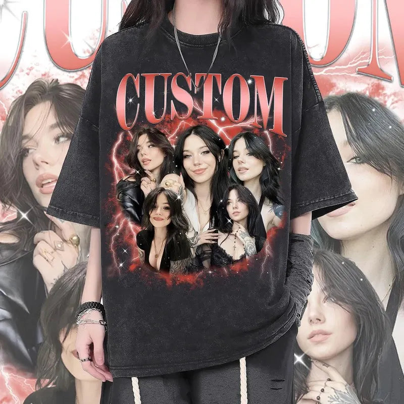 Personalized Bootleg Rap Tee shirt Hoodie Sweatshirt Gift for Boyfriend Girlfriend
