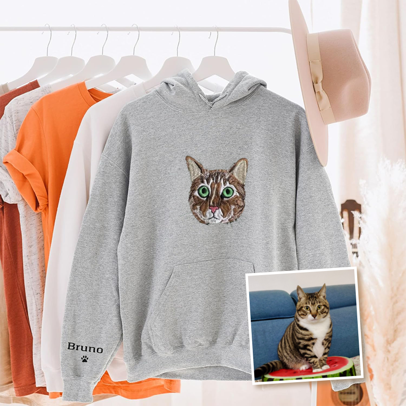 Dragon Li Cat Lover Custom Embroidered Sweatshirt Hoodie T-shirt