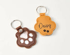Custom Pet Fur Memorial Keychain, Engraved Pet Fur Holder, Dog Cat Hair Keepsake Pet Sympathy Gift for Pet Lovers