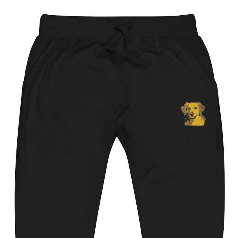 Custom Pet Printing Sweatpants Joggers Personalized Dog / Cat Face Pants
