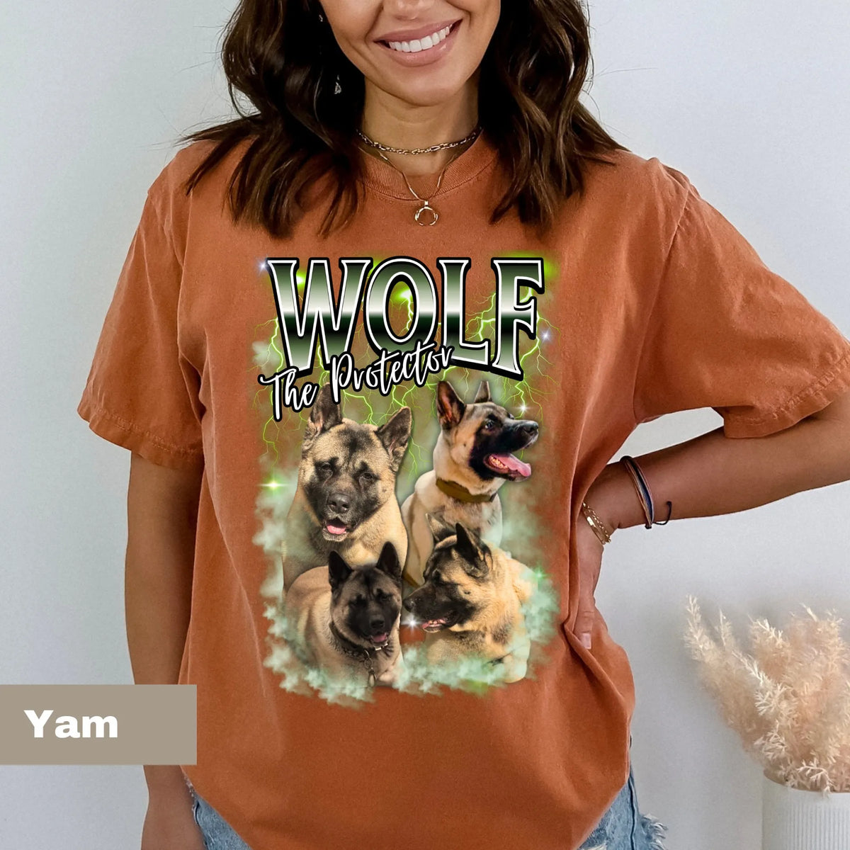 Custom Pet Shirt Bootleg Rap Shirt Custom Dog Photo Shirt Vintage Graphic 90s