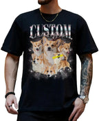 Custom Dog Bootleg Shirt, Personalize Dog Bootleg Retro 90's Tee Crewneck Hoodie 