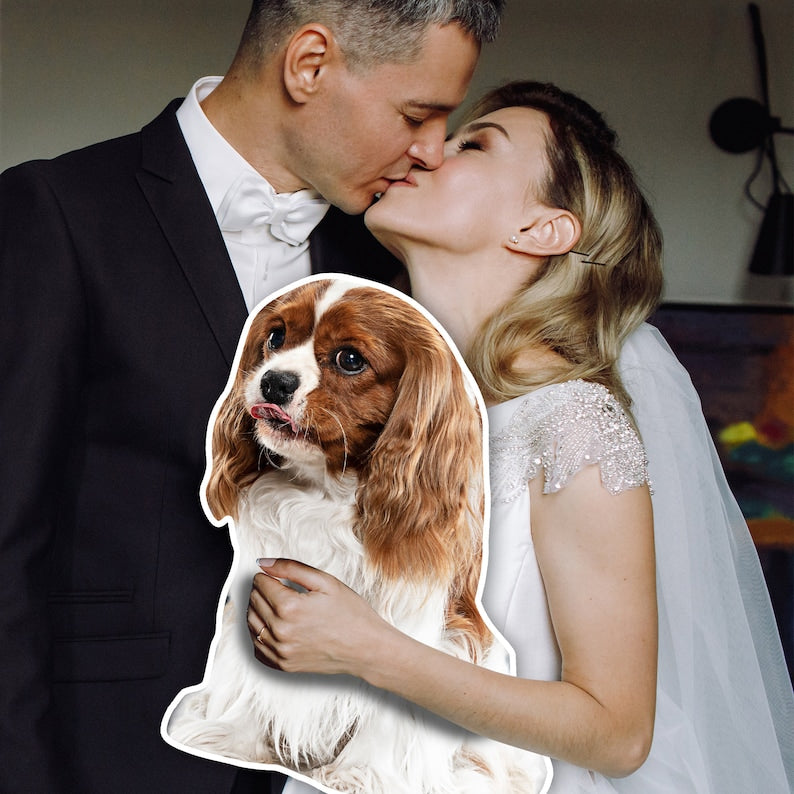 Custom Pet Cardboard Cutouts, Lifesize Cut Out, Wedding Favor