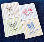 Custom Pet Napkins for Wedding, Pet Cocktail Napkins