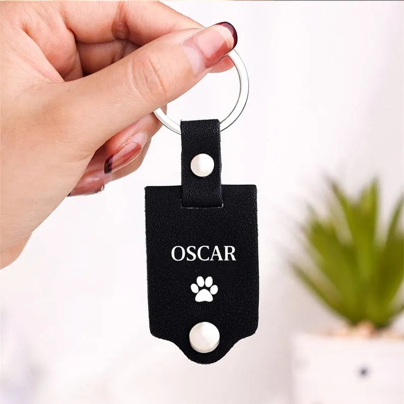 Pet Memorial Keychain, Custom Dog Picture Keychain, Pet Loss Gift, Dog Mom Keychain