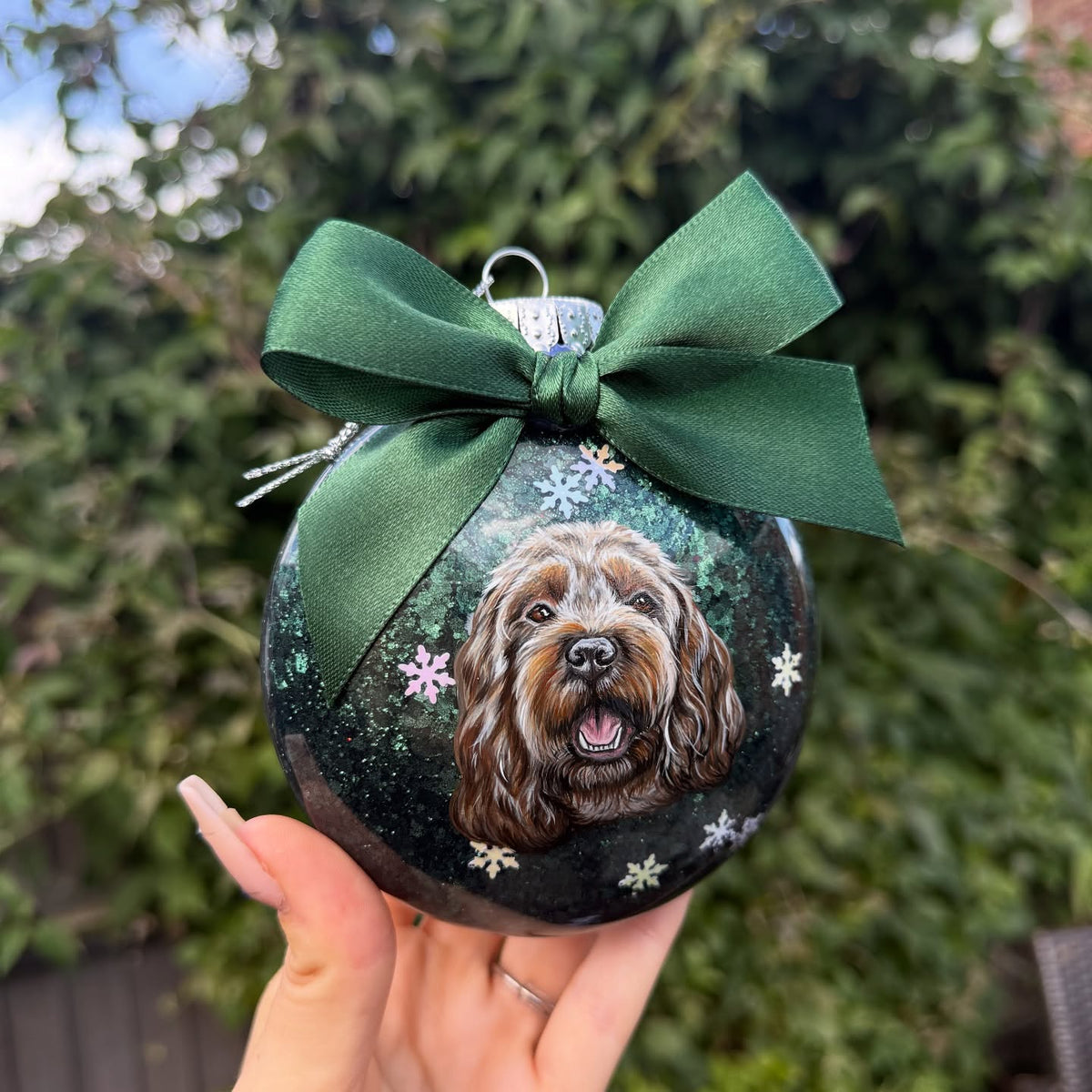🔥Christmas Hot Sale🔥Pet Portrait Baubles