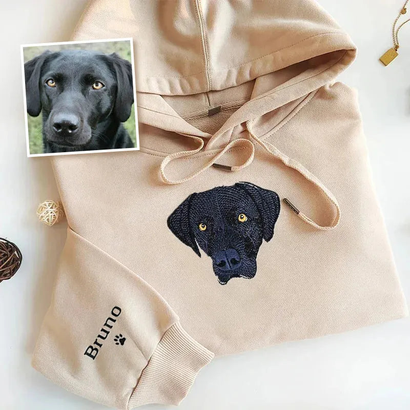Labrador Lover Custom Embroidered Sweatshirt Hoodie T-shirt