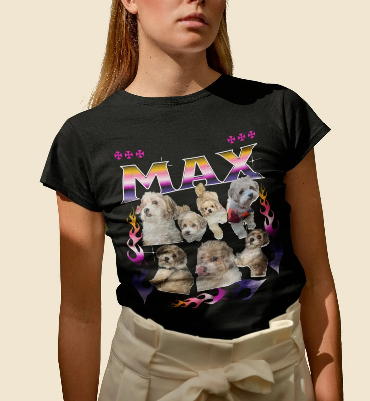 Vintage Custom Dog Shirt Pet Shirt ,90's Custom Photo Vintage Printing Tee Sweatshirt Hoodie