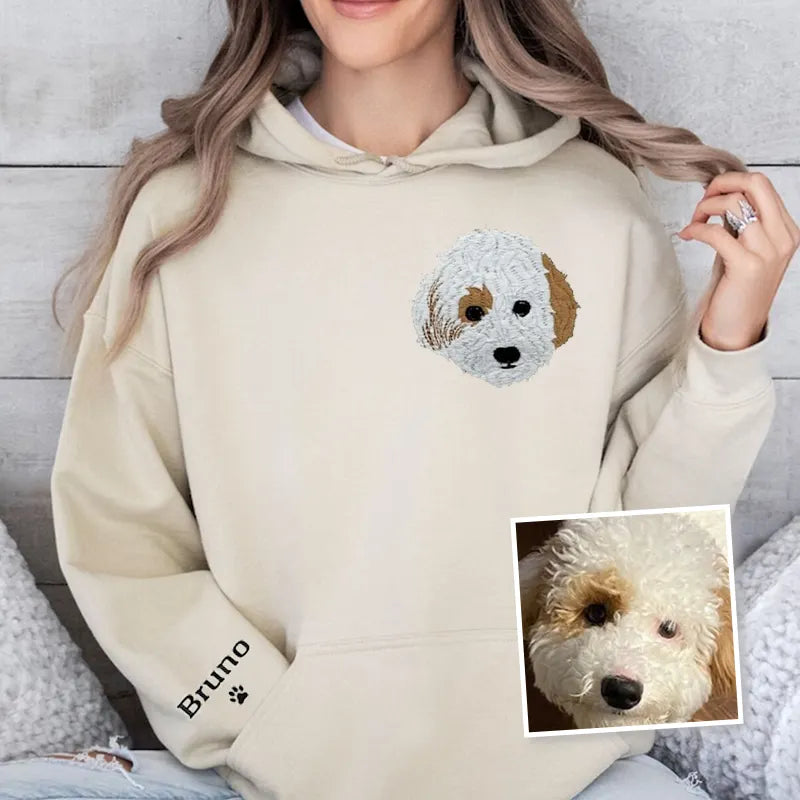 Poodle Lover Custom Embroidered Sweatshirt Hoodie T-shirt