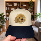 Custom Pet Portrait Embroidered Hat