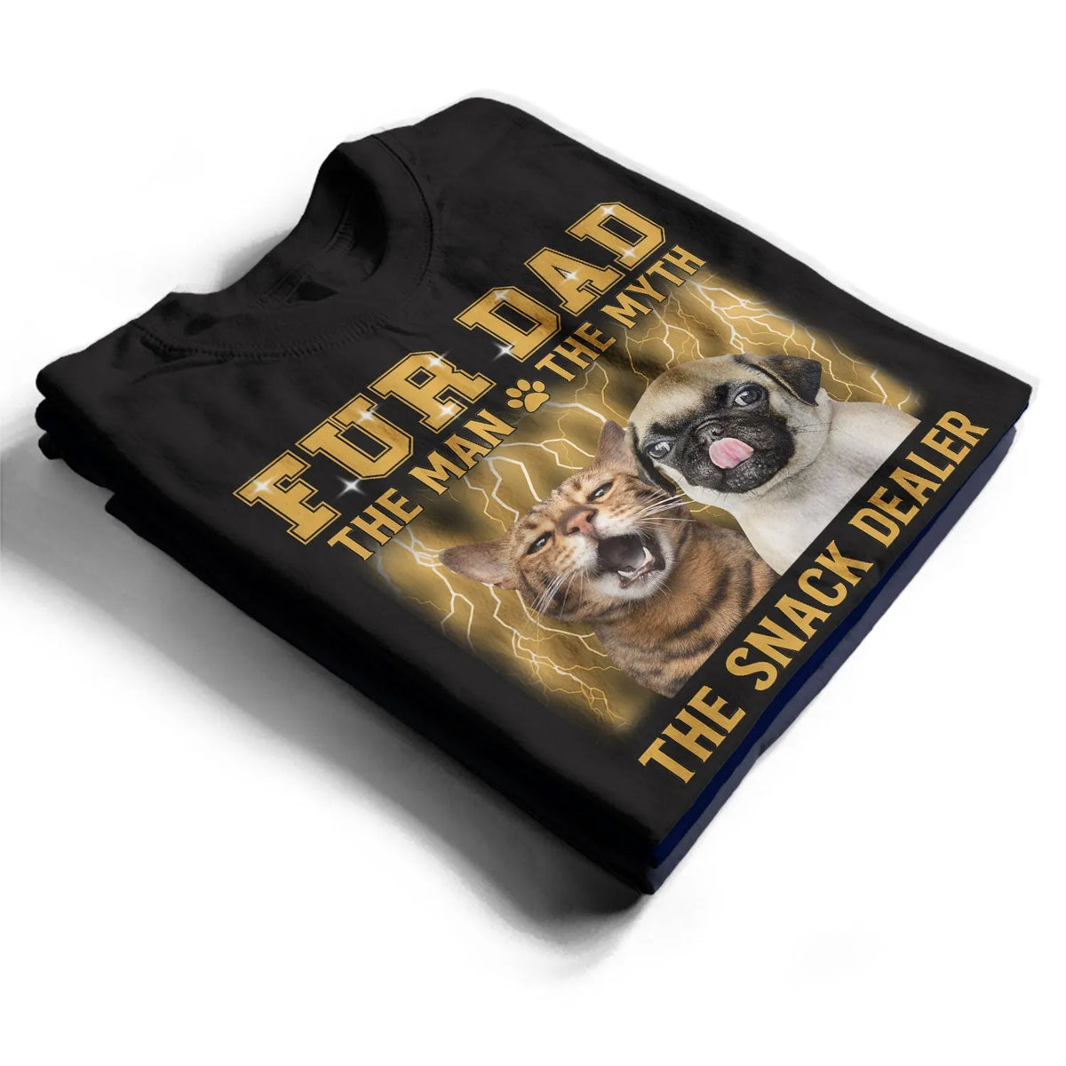 Custom Photo The Man The Myth The Snack Dealer, Retro Vintage Printing T-shirt Sweatshirt Hoodie