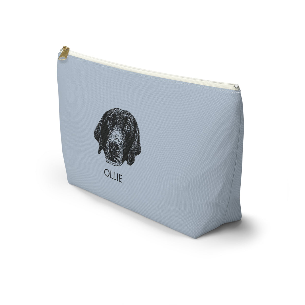 Custom Pet Portrait Printing Travel Pouch