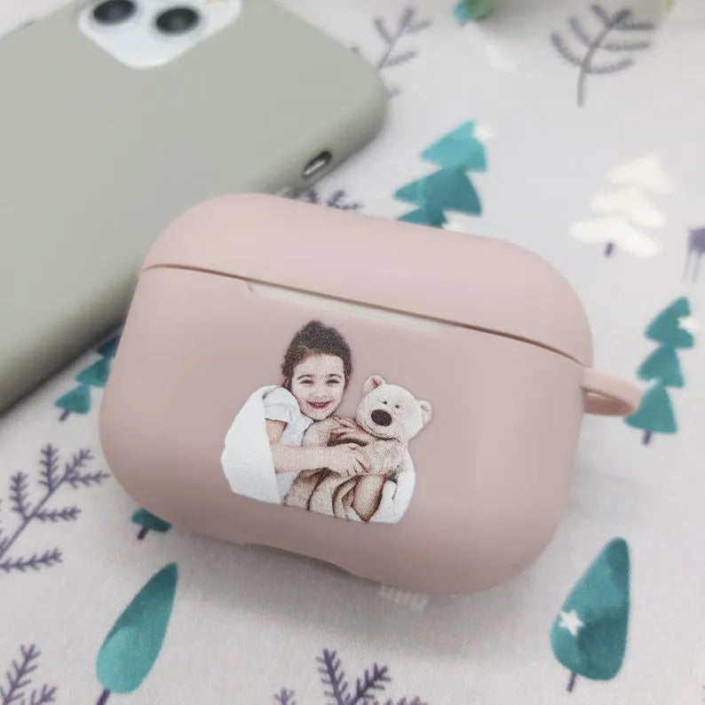 Custom AirPods Case, Personalized Photo AirPods Pro Protective Case, Unique Pet Gift