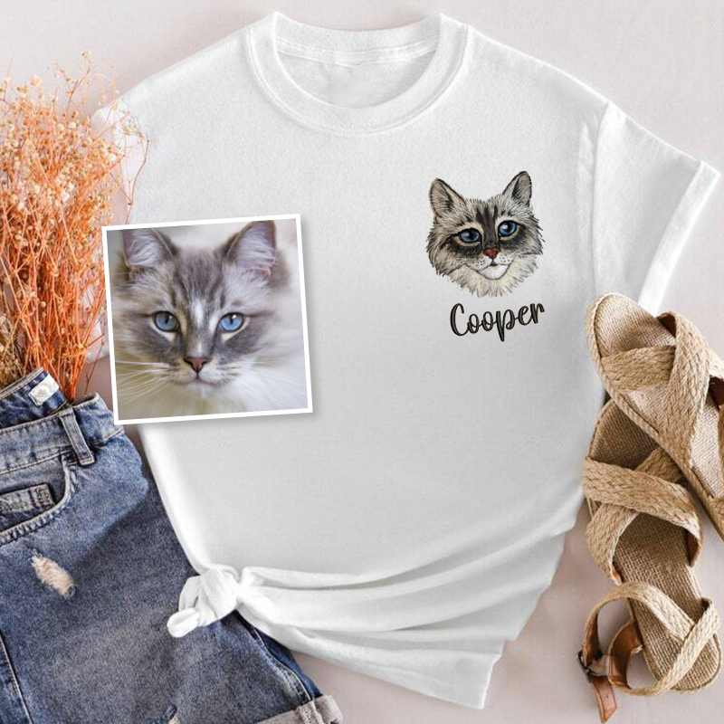 Ragdoll Cat Lover Custom Embroidered Sweatshirt Hoodie T-shirt
