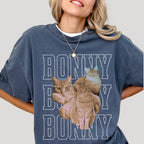 Custom Pet Portrait Shirt - Personalized Dog/Cat Tee with Name - Retro Cat Dad & Dog Mom Gift